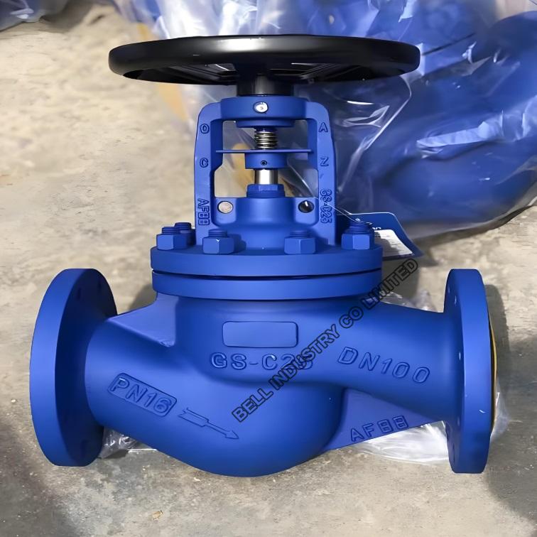 DIN BELLOW SEAL GLOBE VALVE